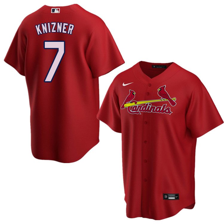 Nike Men #7 Andrew Knizner St.Louis Cardinals Baseball Jerseys Sale-Red